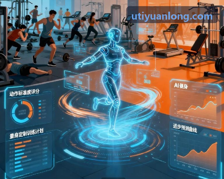 U体育智能体测大屏与教师端管理界面
